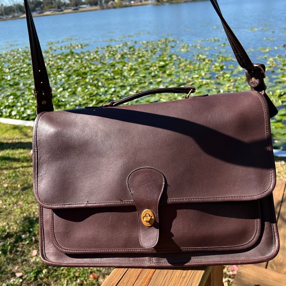 Coach Other - Vintage Coach Crossbody Messenger Laptop Metropolitan Briefcase 5180 EVC